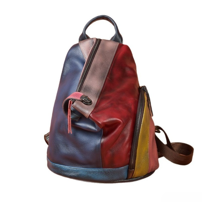 Leather Work Womens Backpack - Elegancki plecak do pracy dla kobiet