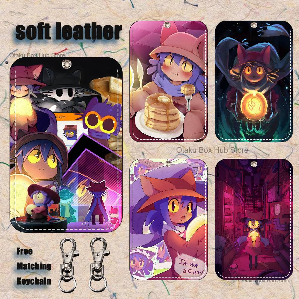 Leather Working - Anime N-Niko O-OneshotS Brelok-Etui na Karty