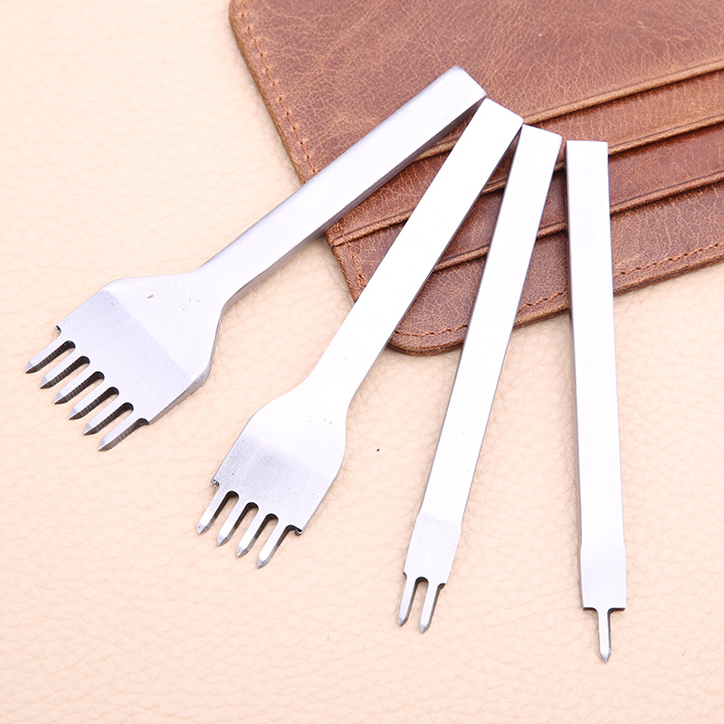 Leatherwork Punching Tool - 1 szt. Dziurkacz do skóry stal