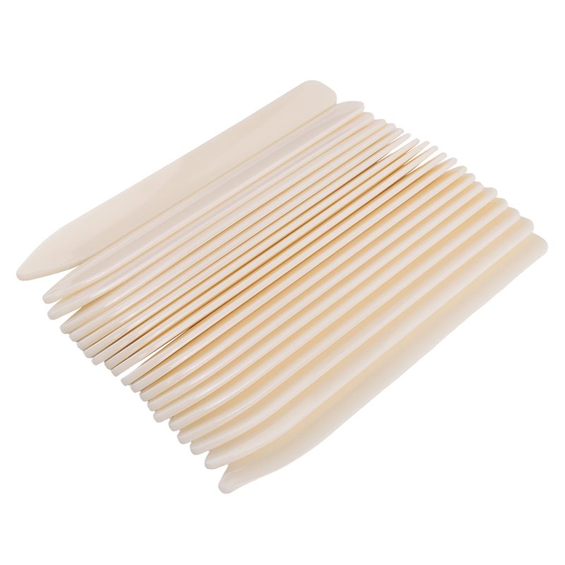 Bone Folder Tool - 20 sztuk plastikowych bigiel do bigowania,