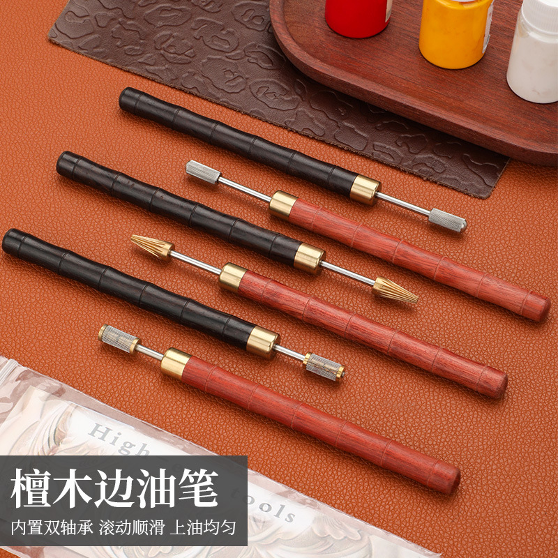 Leather Dye Finish - Pióro do malowania krawędzi z drewna