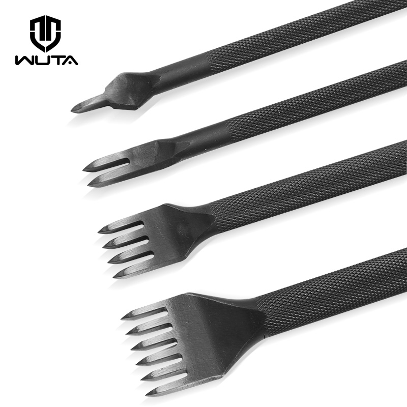 Leatherwork Punching Tool - WUTA 1 sztuka diamentowy punkt czarny