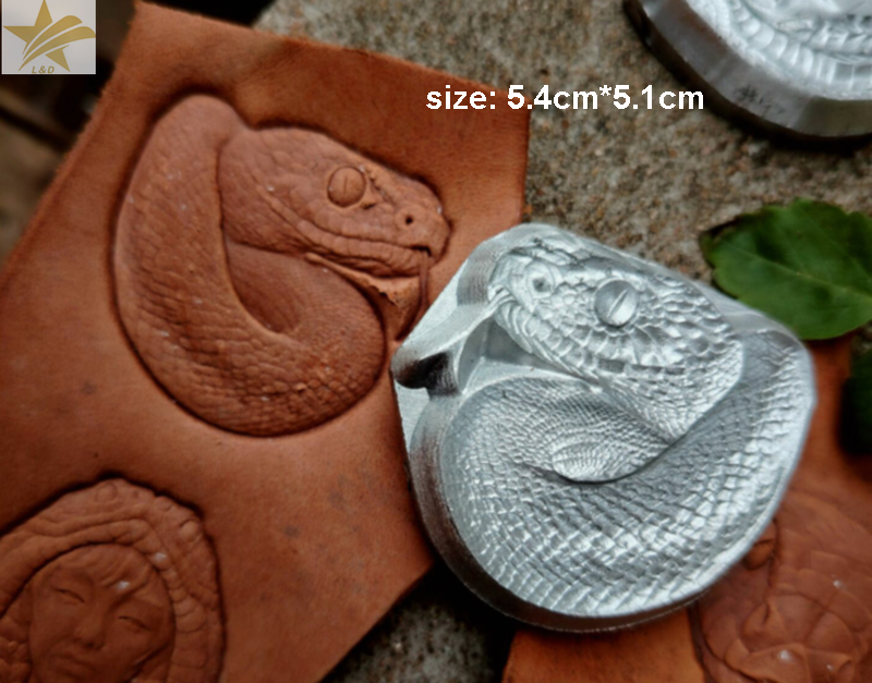 Unique Leather Work - Wzór Węża Maidush, Ręcznie Robiona, Unikalna,