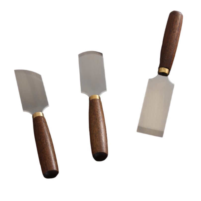 Round Knife Leatherwork - Nóż do skórzanych wyrobów z rękojeścią