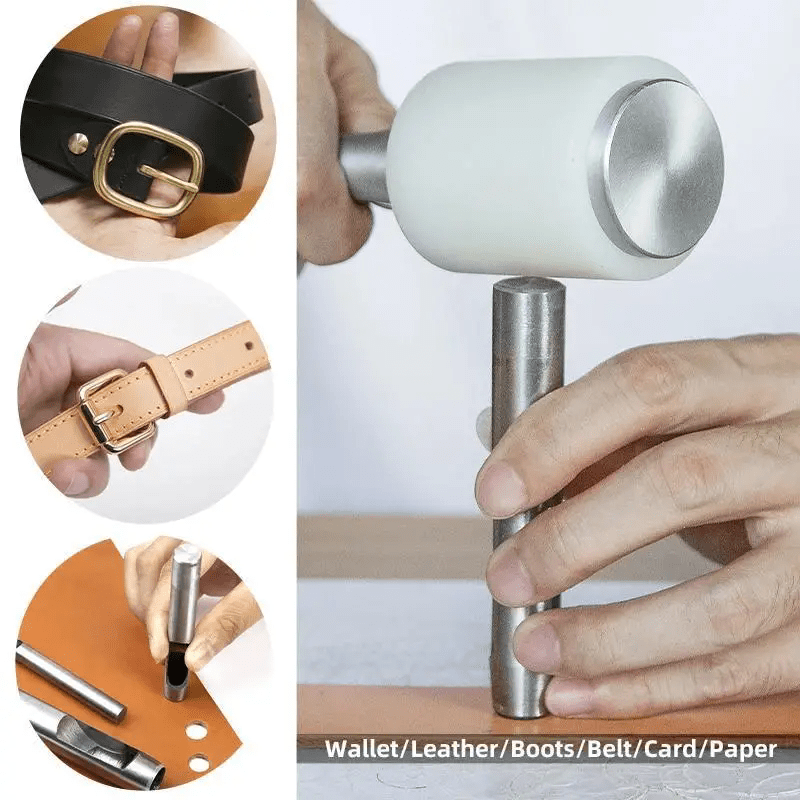 6 szt. narzędzi do dziurkowani – Leatherwork Punching Tool recenzja i cena