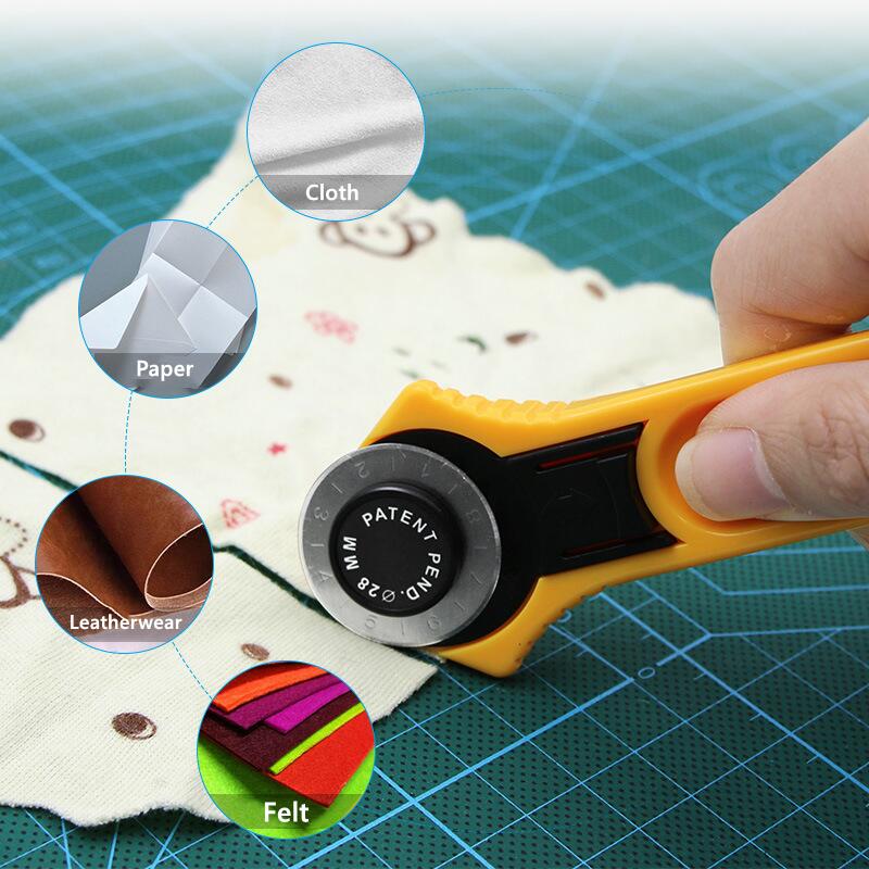 28mm Patchwork kółko rolkowe o – Round Knife Leatherwork recenzja i cena
