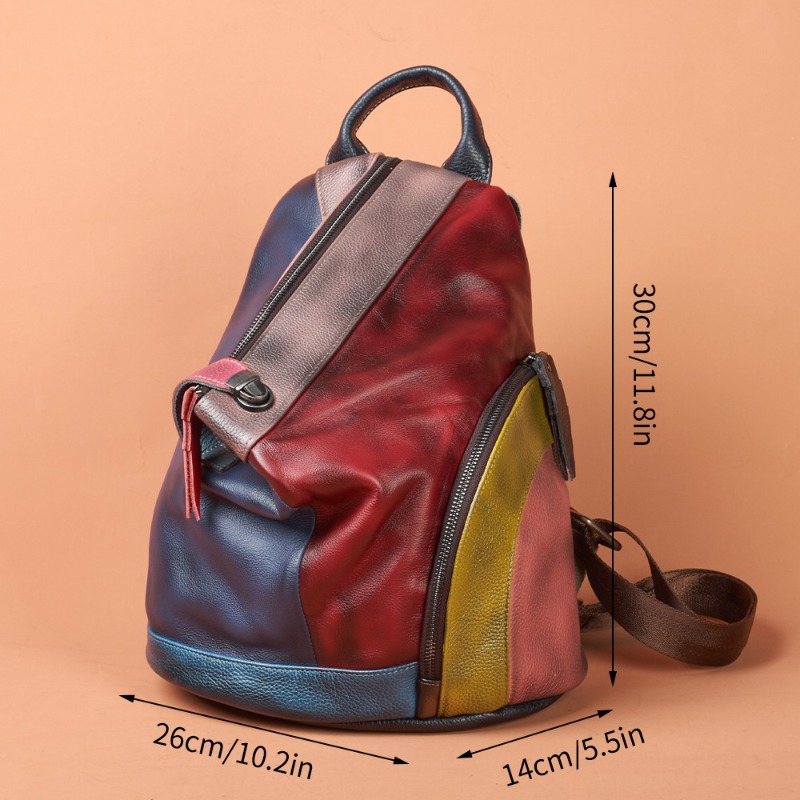 Elegancki plecak do pracy dla  – Leather Work Womens Backpack recenzja i cena