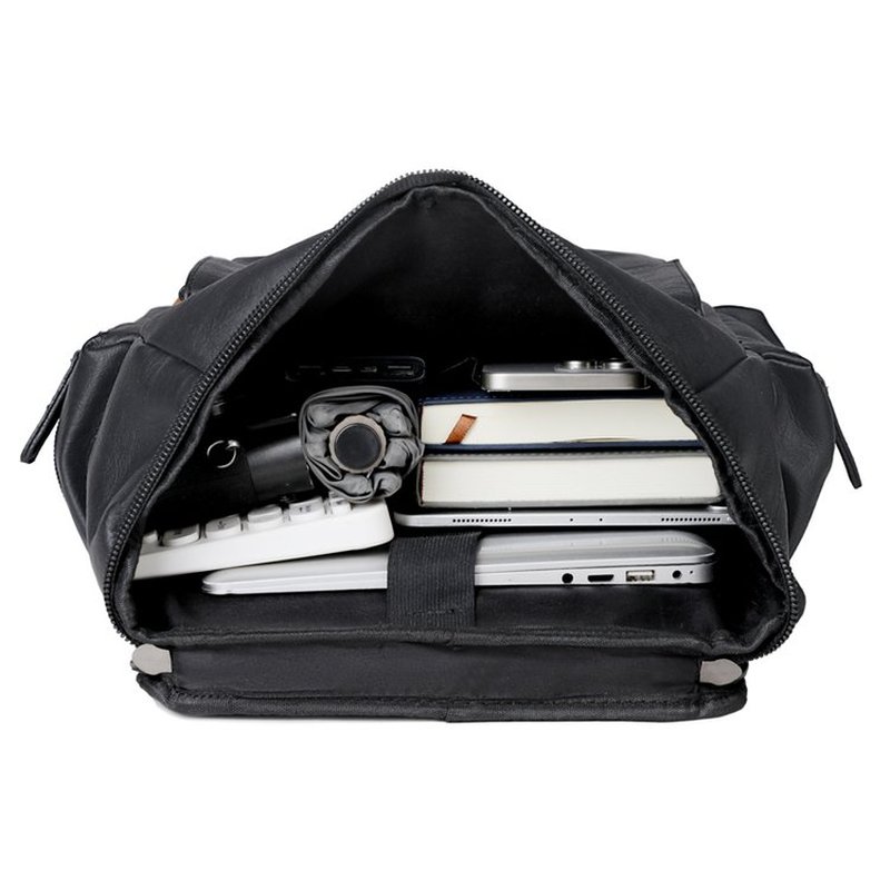 Nowy męski plecak w stylu vint – Leather Work Bag Men recenzja i cena