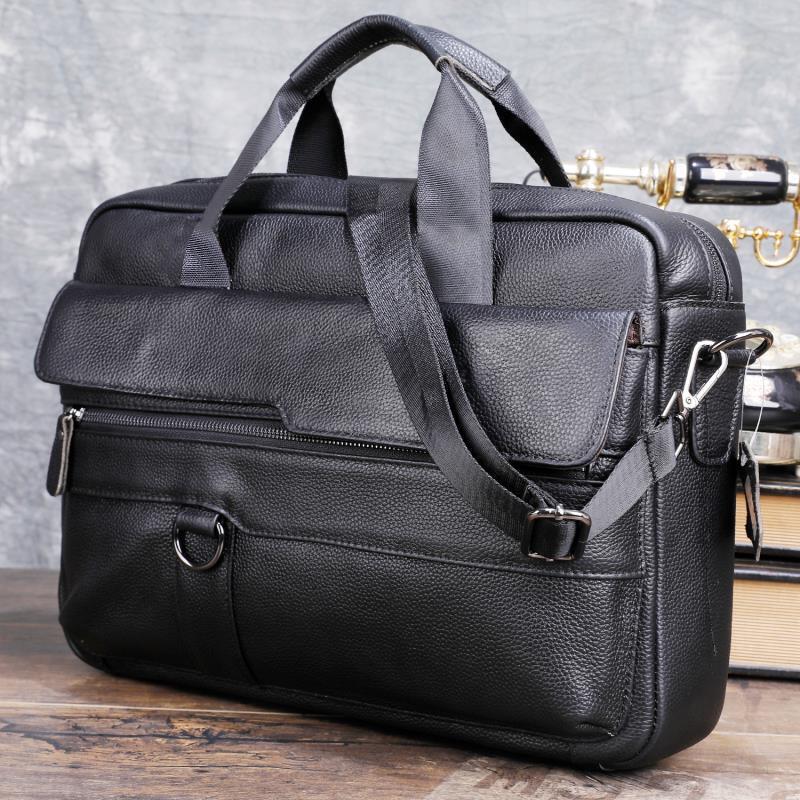 Duża męska torebka z prawdziwe – Leather Work Bag Men recenzja i cena