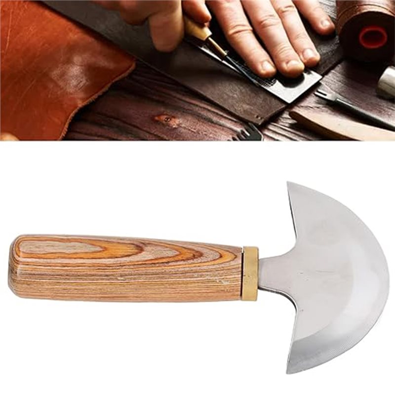 AB41 - Drewniana rękojeść do n – Round Knife Leatherwork recenzja i cena