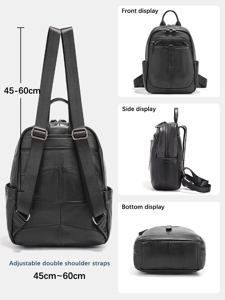 Plecak damski Zency z prawdziw – Leather Work Womens Backpack recenzja i cena