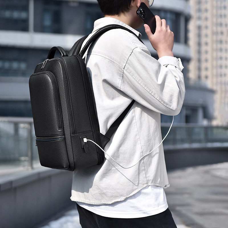 Męski plecak ze skóry PU, łado – Leather Work Bag Men recenzja i cena