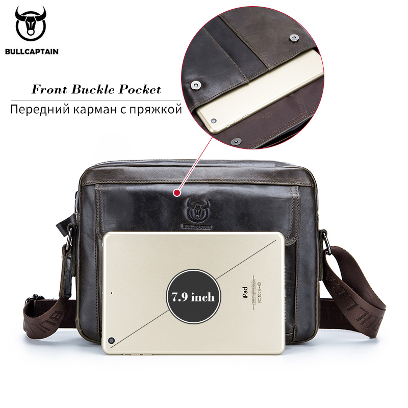 BULLCAPTAIN Męska torba na ram – Leather Work Bag Men recenzja i cena