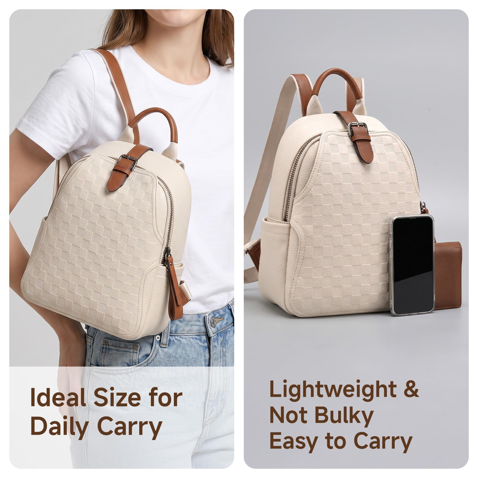 Damski plecak z tłoczonej skór – Leather Work Womens Backpack recenzja i cena