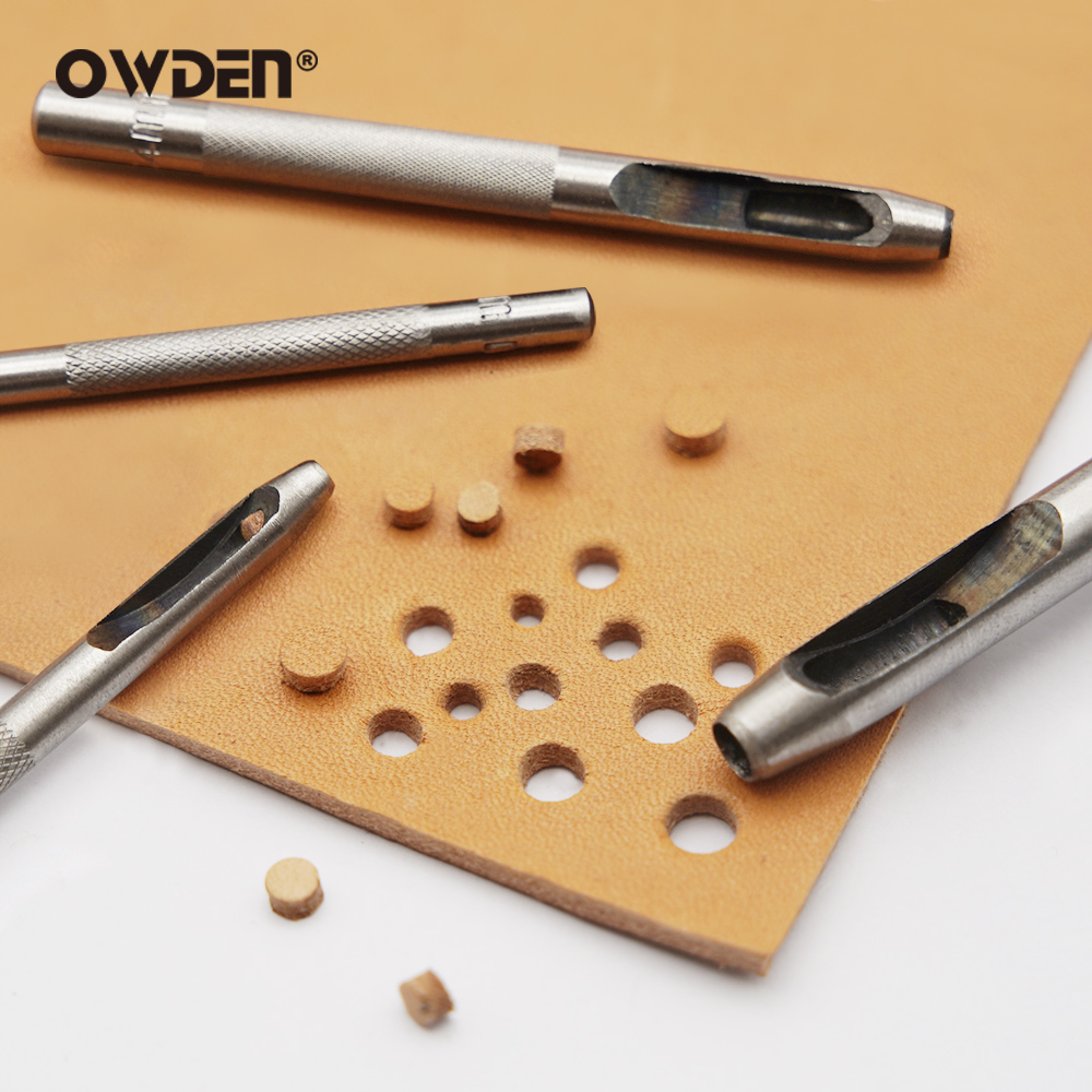 6 szt. Narzędzia do dziurkowan – Leatherwork Punching Tool recenzja i cena