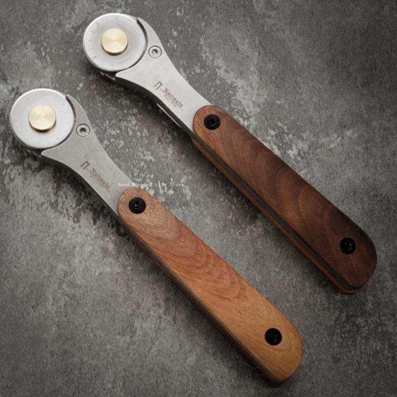 Mały metalowy nóż rolkowy ze s – Round Knife Leatherwork recenzja i cena