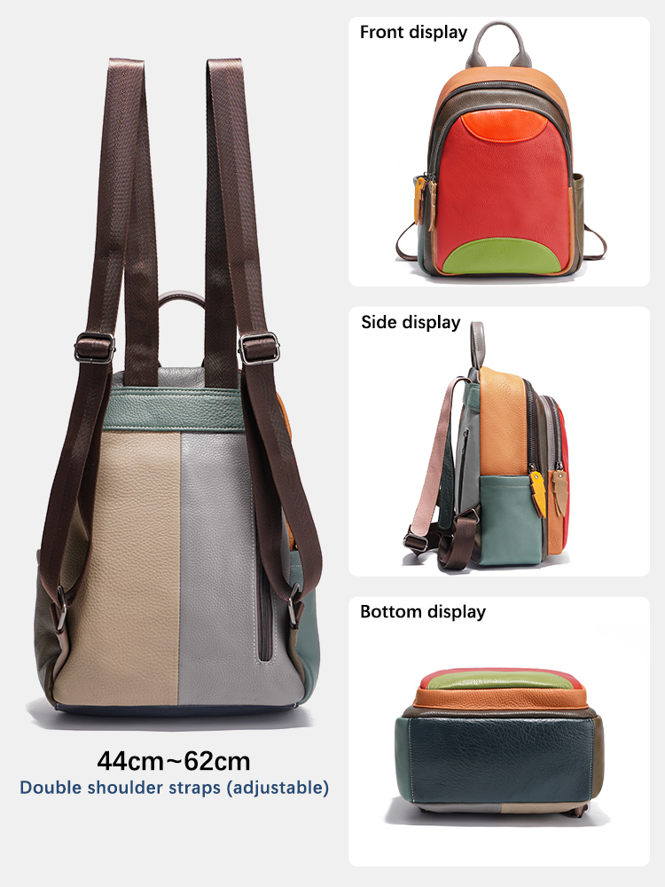 Plecak damski Zency z prawdziw – Leather Work Womens Backpack recenzja i cena