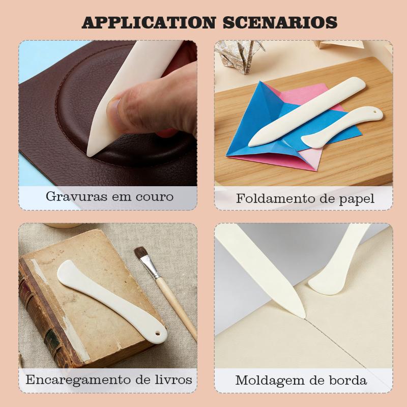 2 szt. Odporny na zużycie skór – Bone Folder Tool recenzja i cena