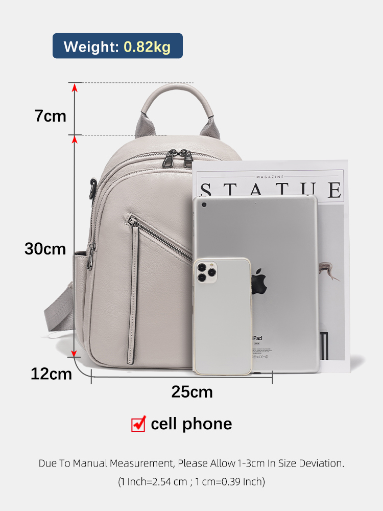 Plecak damski Zency z prawdziw – Leather Work Womens Backpack recenzja i cena