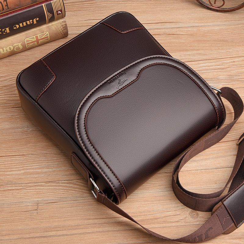 Luksusowa marka męska skórzane – Leather Work Bag Men recenzja i cena