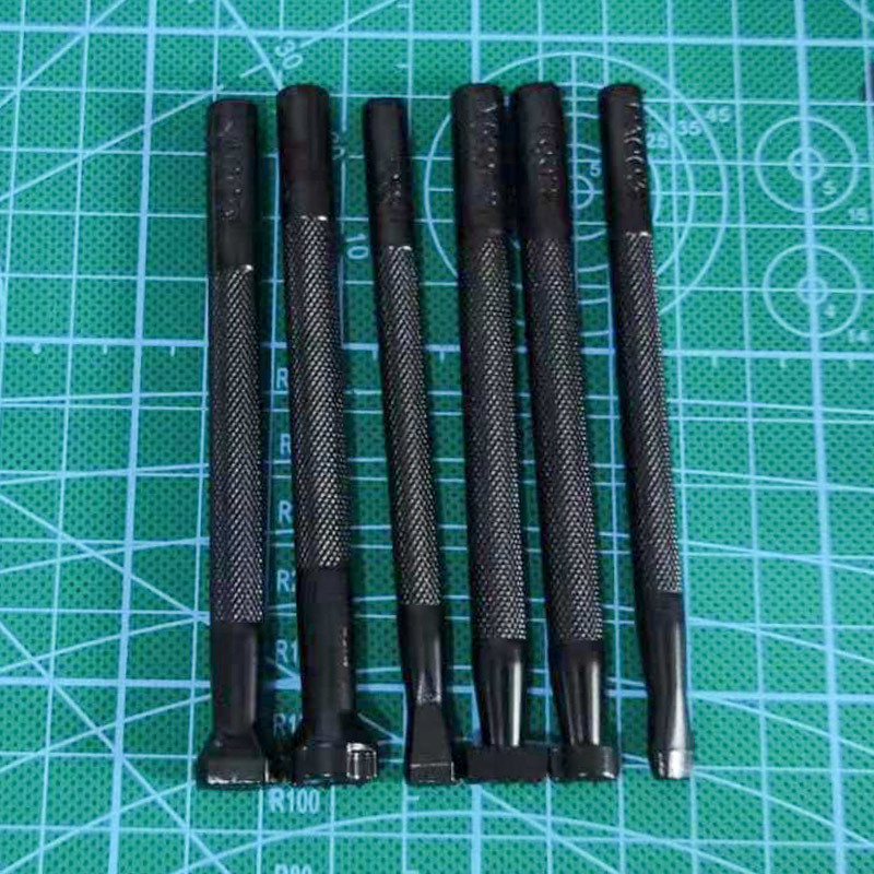 6 szt. Skórzane siodło ze stop – Leather Stamp Set recenzja i cena