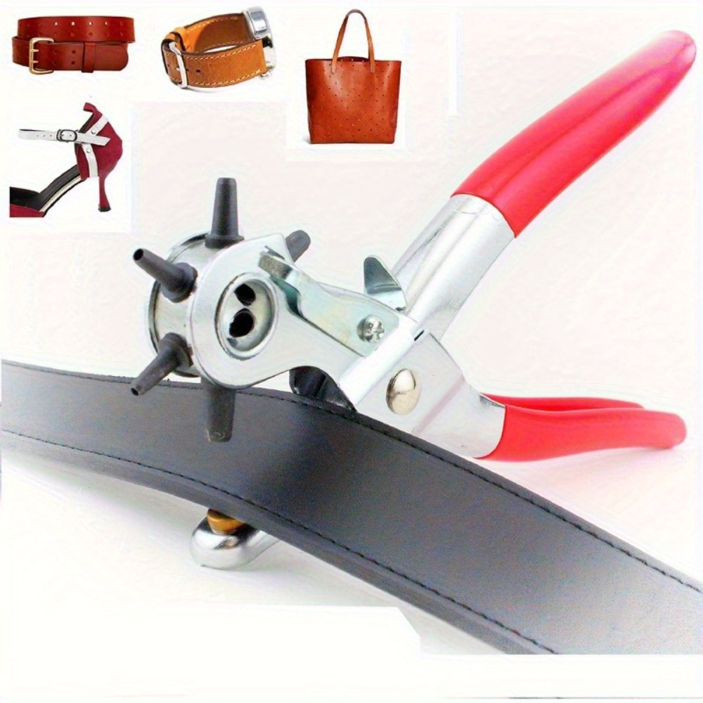 1 szt. Wytrzymały obrotowy dzi – Leatherwork Punching Tool recenzja i cena