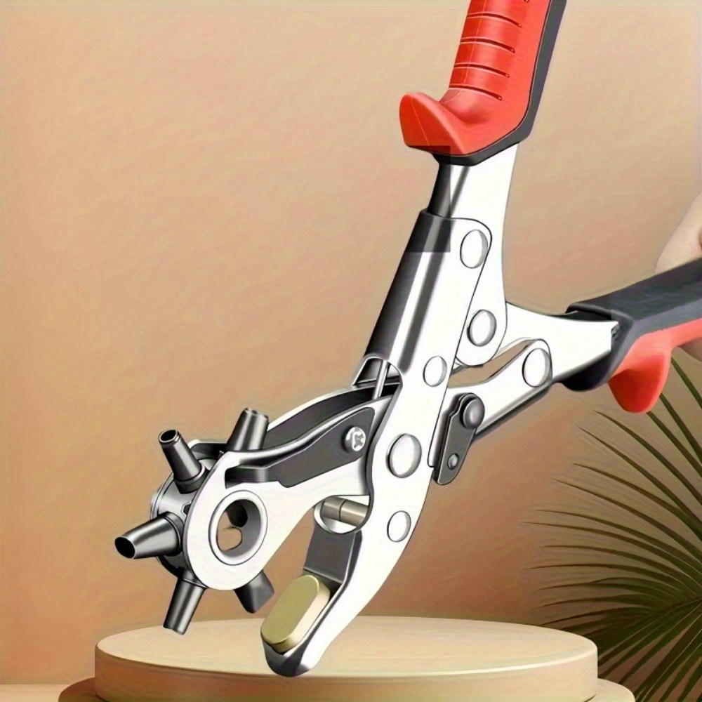 1 szt. Wytrzymały obrotowy dzi – Leatherwork Punching Tool recenzja i cena