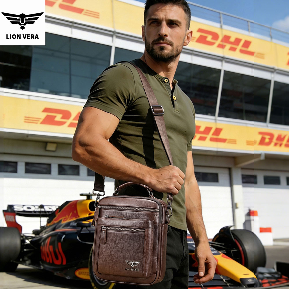 Torba męska na ramię LION VERA – Leather Work Bag Men recenzja i cena