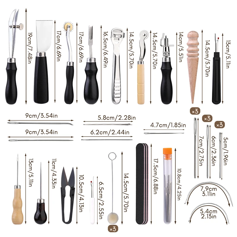 KRABALL Profesjonalny zestaw n – Leatherwork Punching Tool recenzja i cena